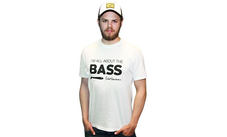 Picture of I'm All About the Bass T-Shirt - Vit XXL