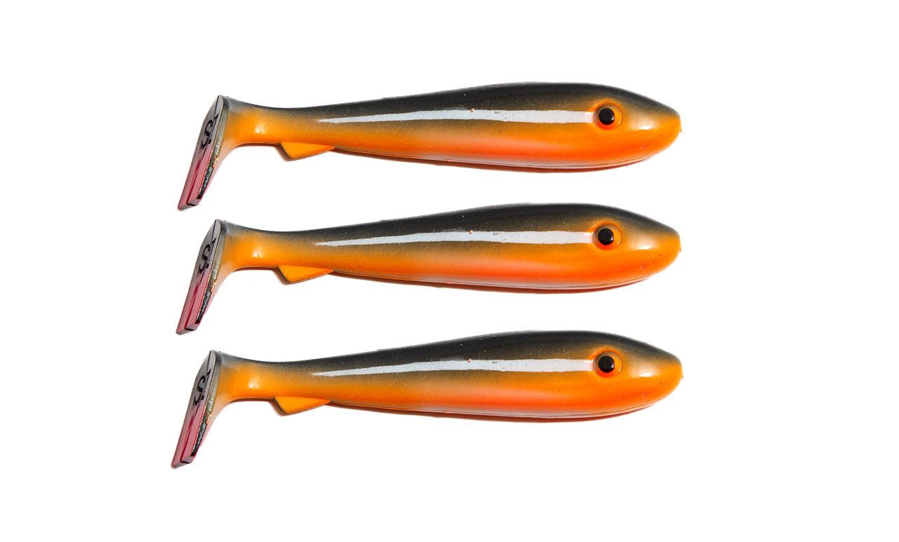 Picture of McRbber Big Bass - Cayenne Pepper Bass OS - 3 pack