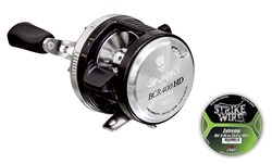 Picture of Gunki BCR 400 HD Baitcasting Reel including line