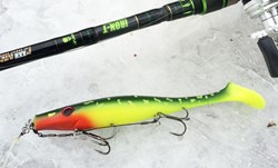 Picture of Pig Shad Jr - Hot Pike - 2-pack