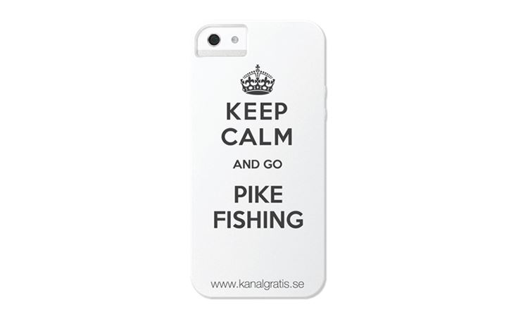 Picture of iPhone Case - Keep Calm Go Pike Fishing 5/5s