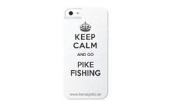Picture of iPhone Case - Keep Calm Go Pike Fishing 5/5s
