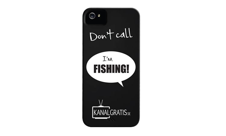 Picture of iPhone Case - Don't Call I'm Fishing 5/5s