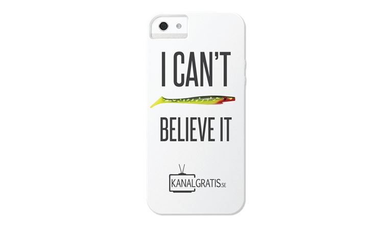 Picture of iPhone Case - I Can't Believe It - Pig Shad 5/5s