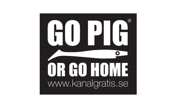 Bild på Sticker - Go Pig or Go Home