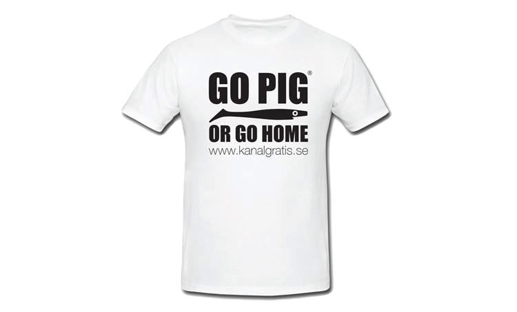 Picture of Go Pig or Go Home T-Shirt