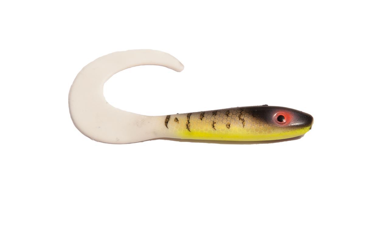 Picture of McRbber Tail 11 cm - Yellow Dawn - 10 pack