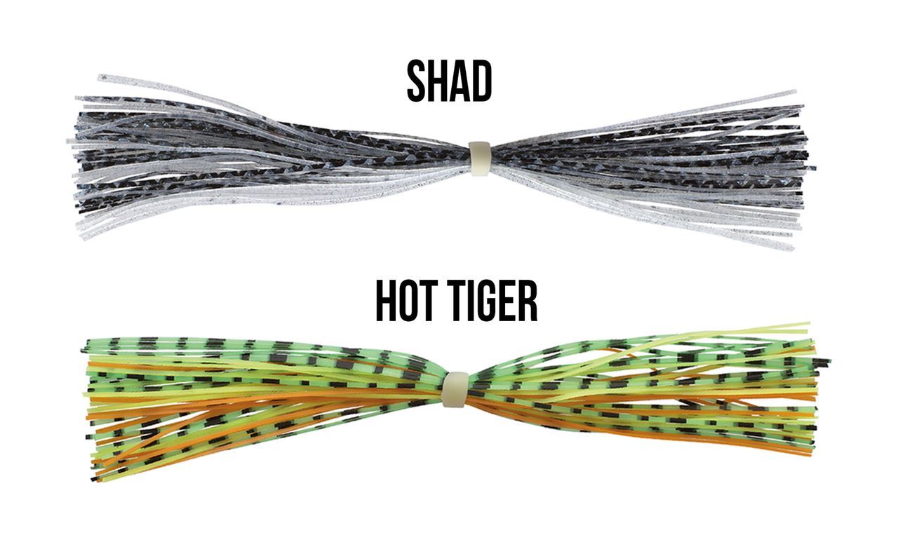 Spinner Bait Skirts - Shad