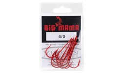Picture of Vision Big Mama Hooks - Red - 10 pack