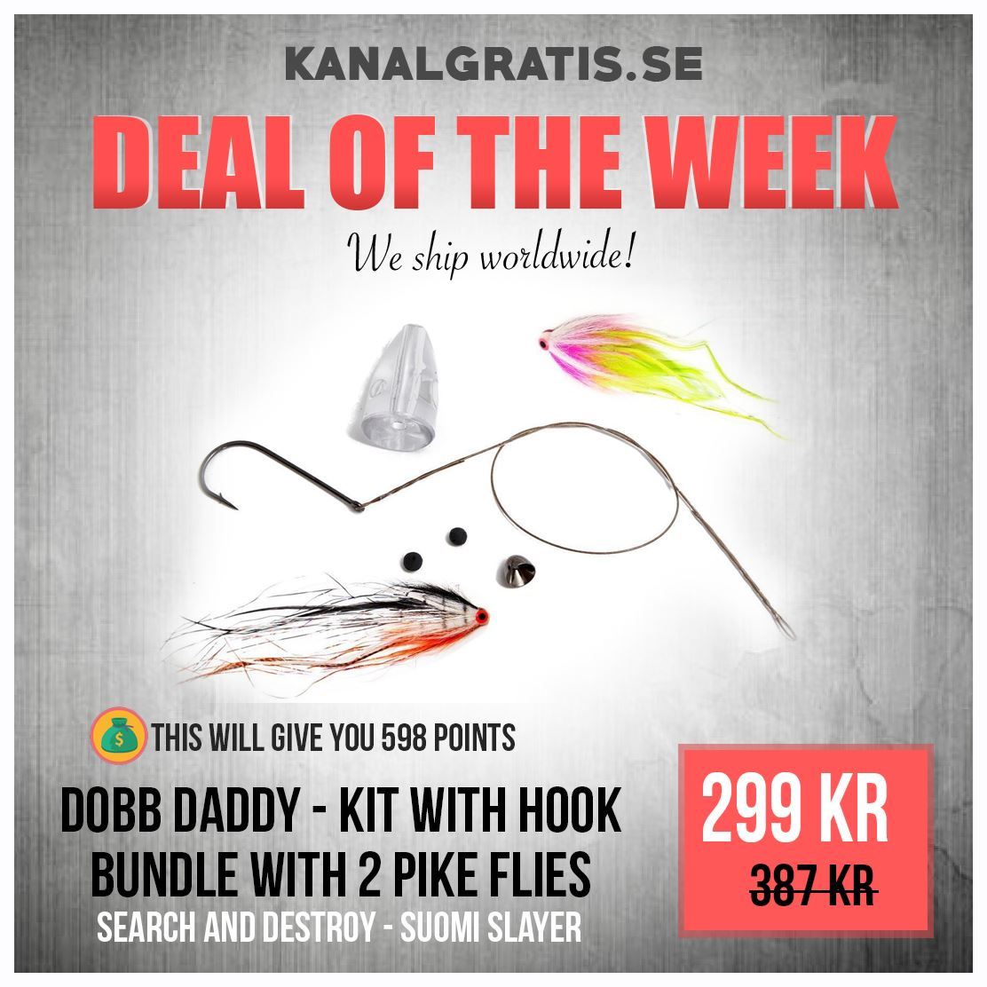 Picture of Dobb Daddy - Bundle with 2 Flies