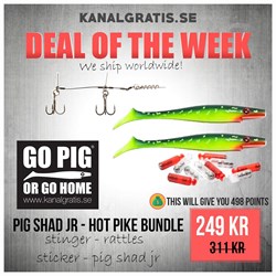 Picture of Pig Shad Jr Hot Pike - Bundle