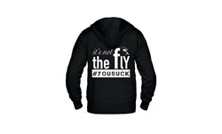 Picture of Leech Hoodie - It's not the fly #yousuck XXL