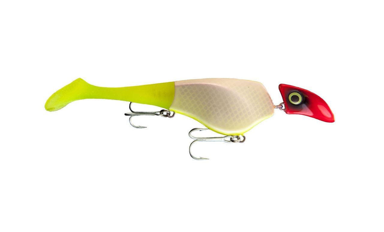 Headbanger Shad 16 cm - UV Clown - Kanalgratis