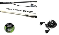 Picture of Gator GUMBAIT Explorer 8'1" - 140 gr (2-piece) with Instinct X7 Reel and line