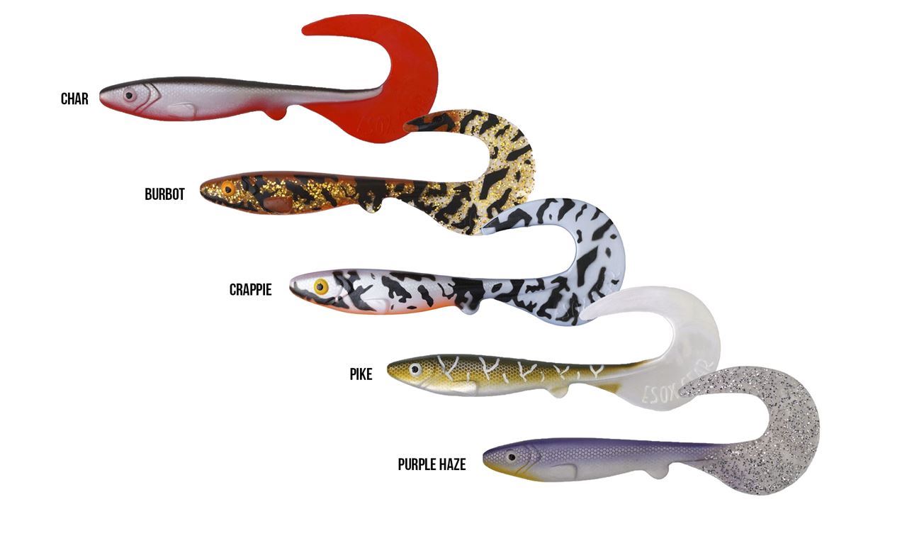 Picture of Curly Lucy 10 cm - Pike - 10-pack