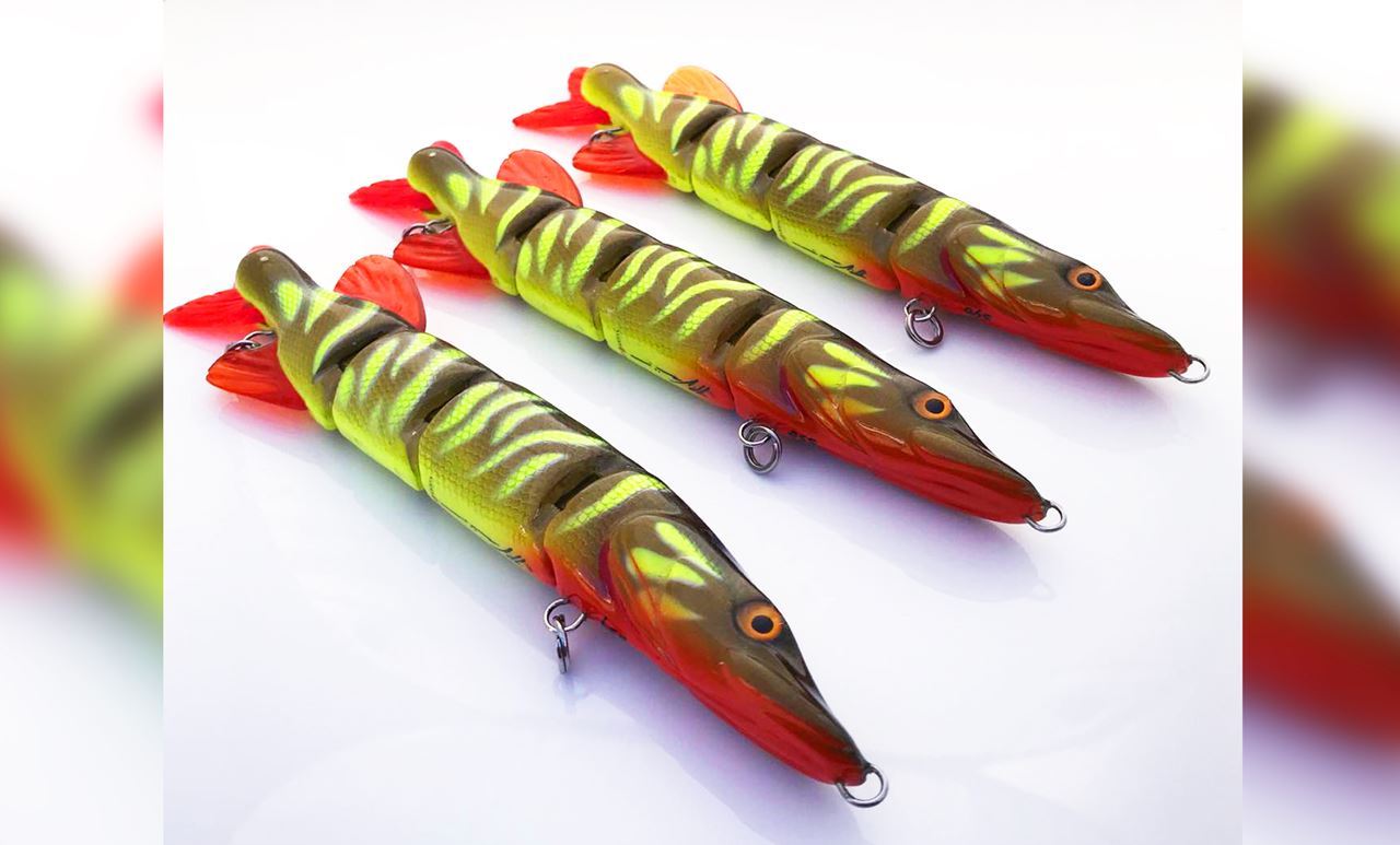 Picture of Lucky Lures - Esox Jr "Hot Pike"