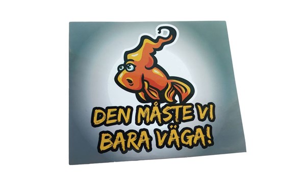 Bild på Sticker - Team Galant "Bara väga"