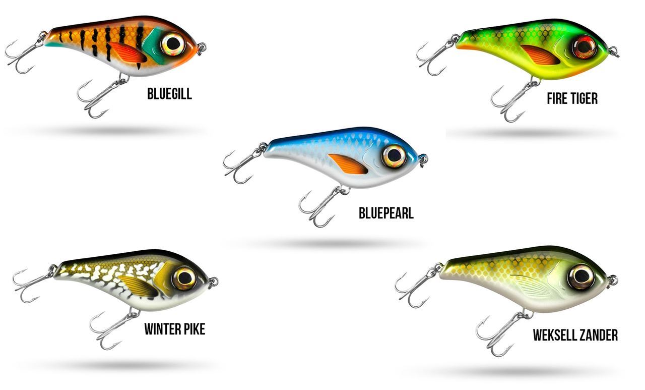 Details about / Abu Garcia Mcpike 21cm 70g 2-Pack-Svartzonker fishing lures original