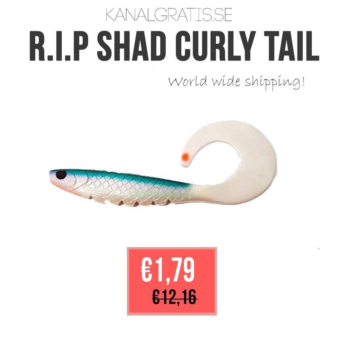 Picture of R.I.P Shad Curly Tail - Wacky Whitefish