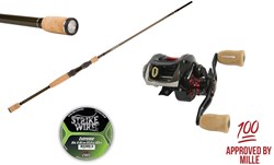 Picture of Mille Pettersson´s Small Bait Pikefishing Combo