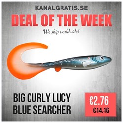Picture of Big Curly Lucy 26 cm - Blue Searcher
