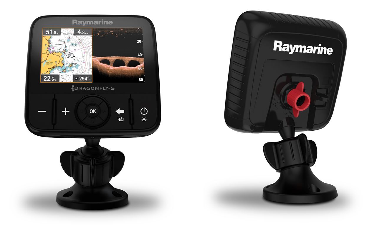 Picture of Raymarine Dragonfly 5 PRO including transducer