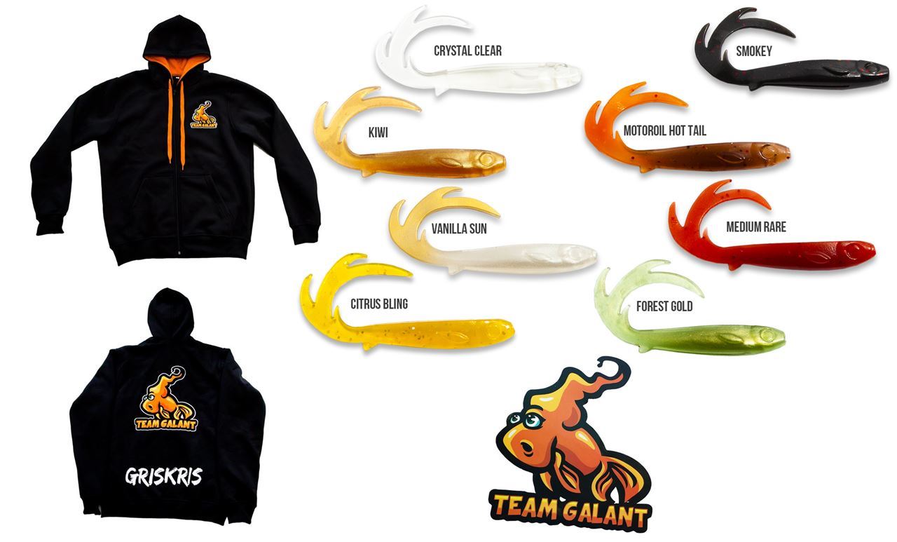 Picture of Bundle (Perfekt julklapp) Team Galant hoodie och ett 10-pack Flatnose Baby Dragon