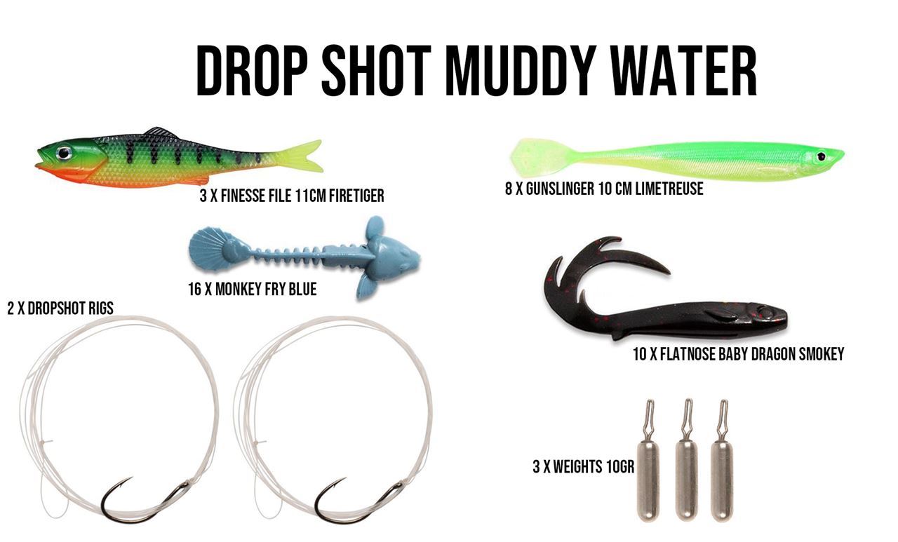 Picture of DROP SHOT BUNDLE - Muddy Water