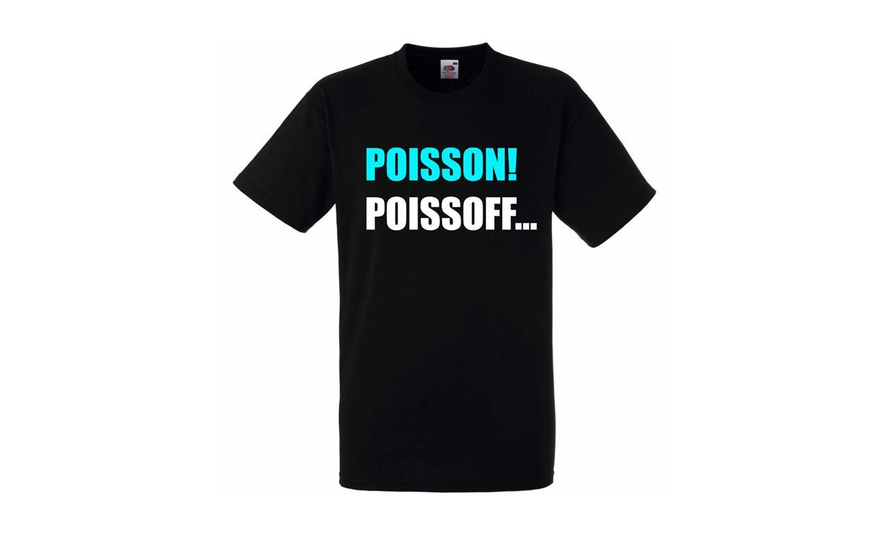 Picture of T-Shirt Black - Poisson/Poissoff