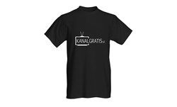 Picture of T-Shirt Black - KANALGRATIS Medium