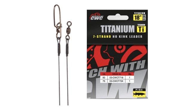 Bild på CWC Titanium Wire Leader Pike