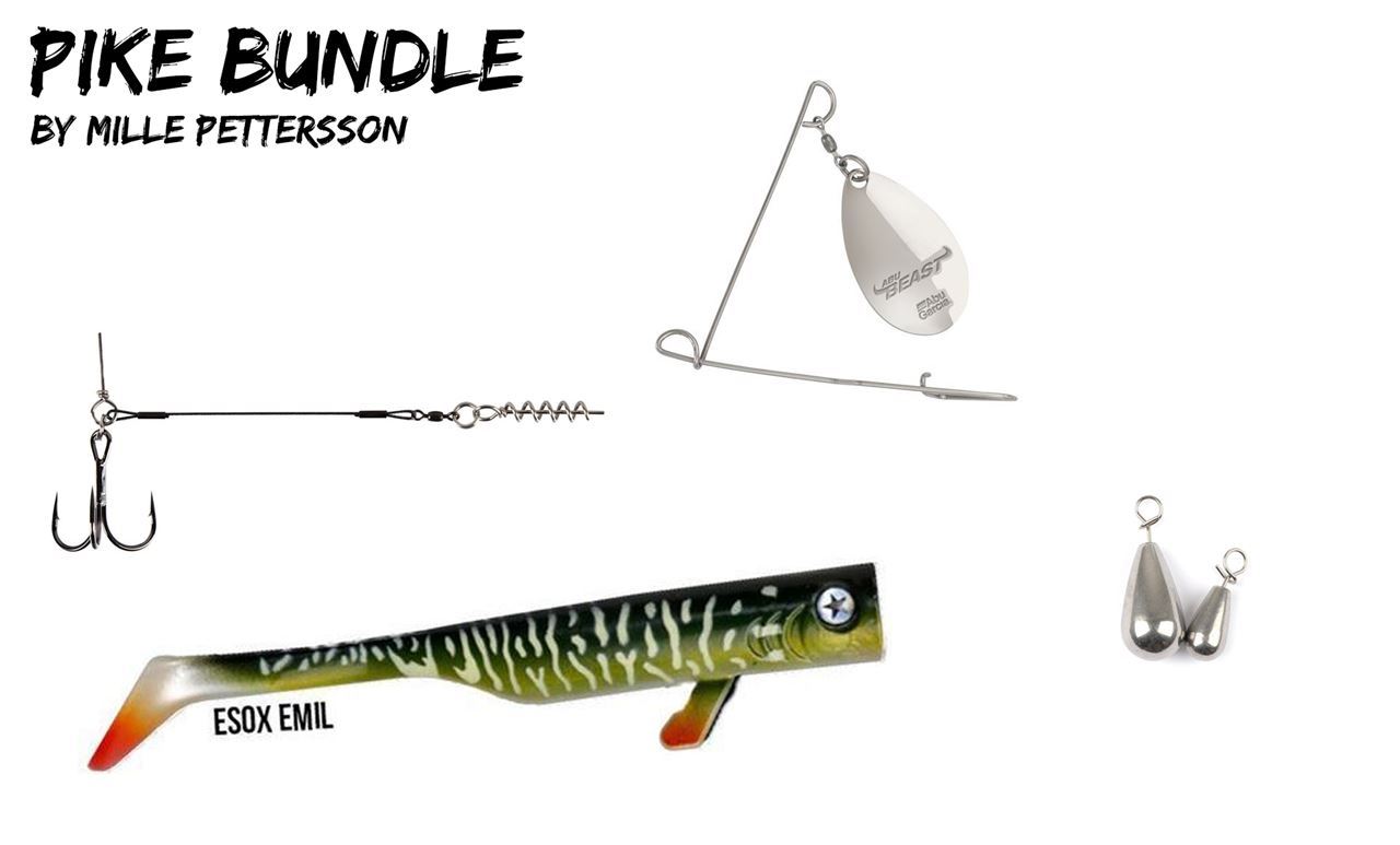 Picture of Pike Bundle with Drunk Bait and Insta Spinnerbait