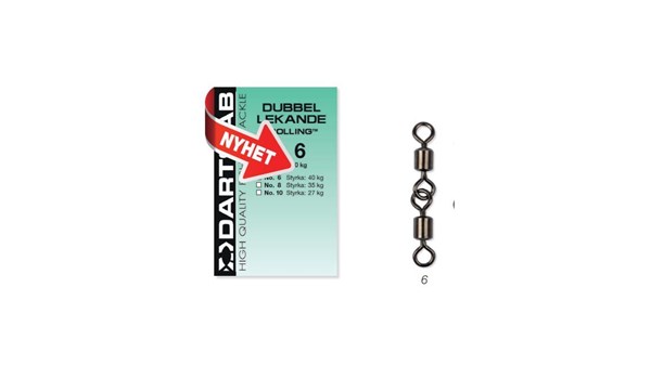 Picture of Darts Swivel Double #6, 3-pack