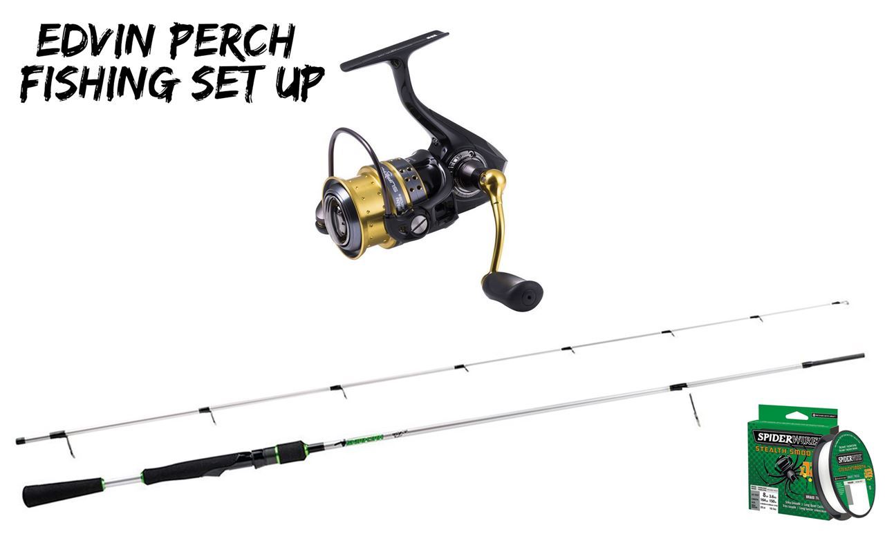 Picture of Edvins Perch fishing Set Up Spinning UL