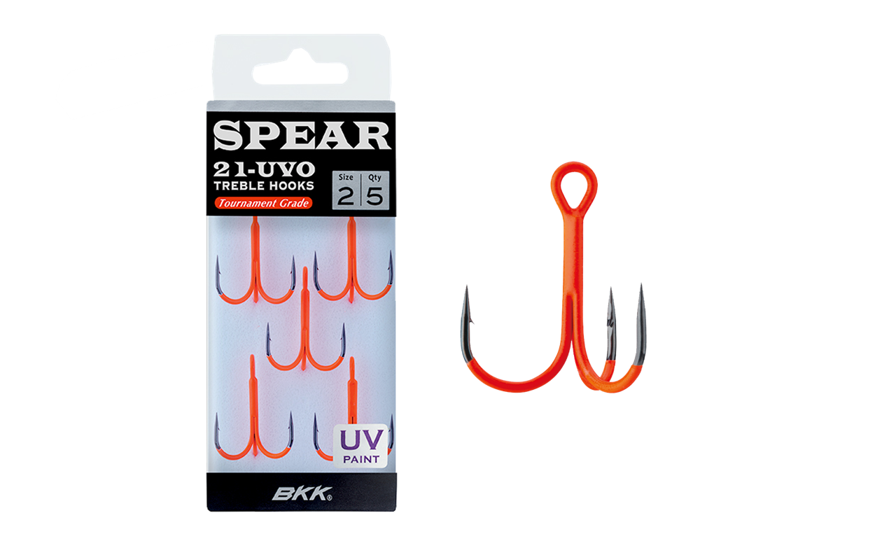 Picture of BKK Spear-21 SS UVO Treble Hook