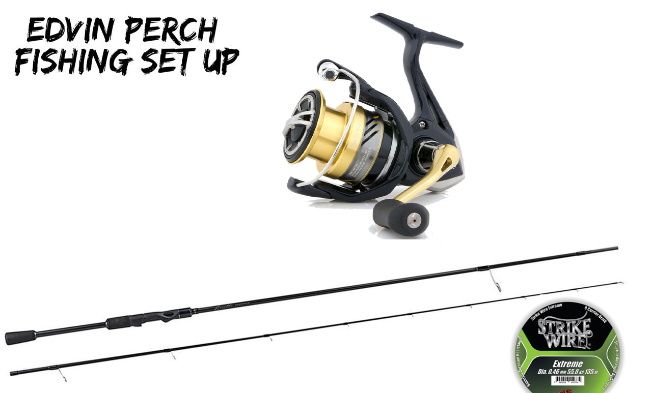 Picture of Edvins Perch fishing Set Up Spinning