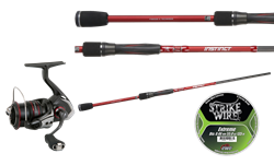 Picture of Abborre fiskeset haspel Finesse 3-18gr