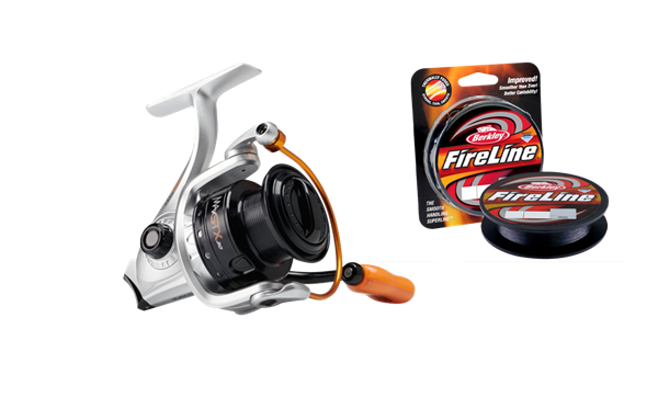 Picture of Abu Garcia Max STX, Spooled Fireline - 20, 0.15mm