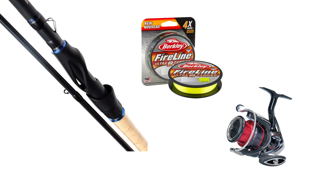 Picture of Fishingset Pike Spinning Gator and Daiwa 110gr