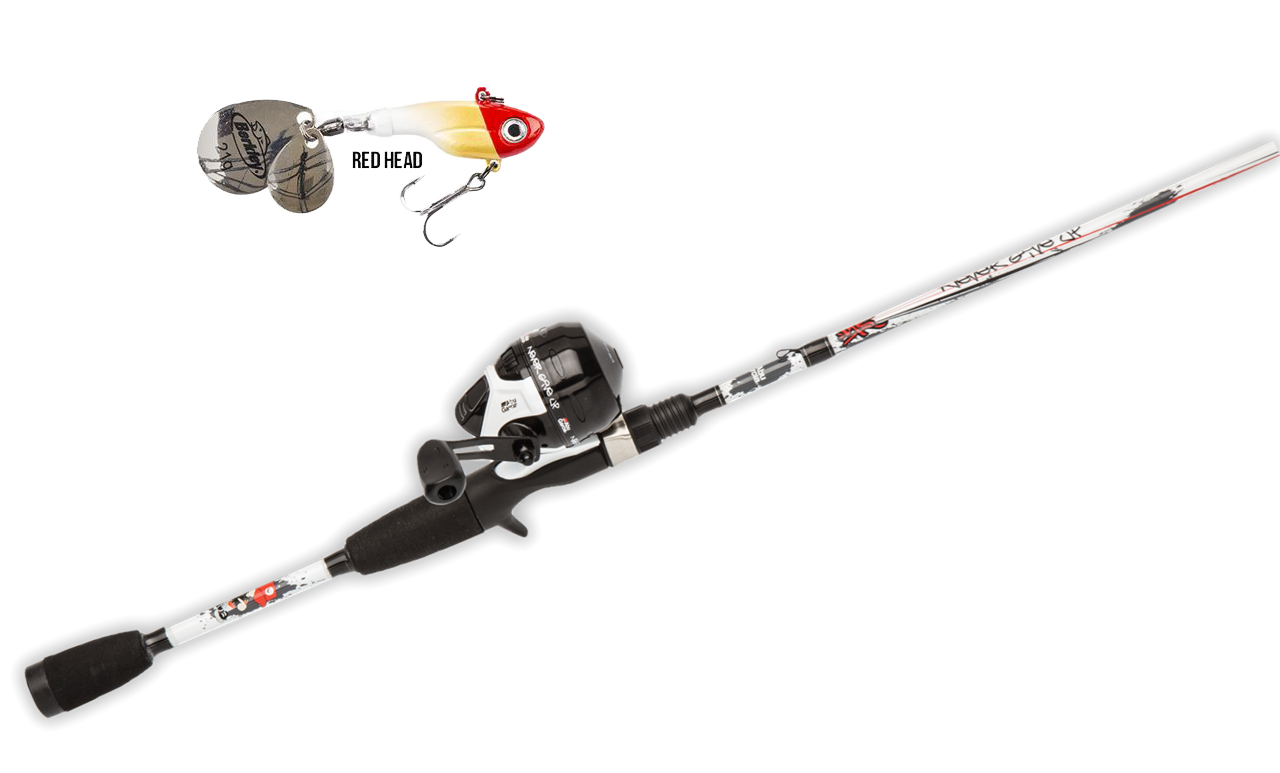 Abu Garcia Ike Dude Spincast Combo 10-30gr for kids (Encapsuled