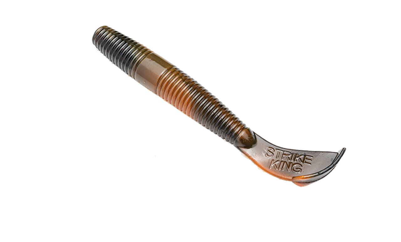 Strike King Rage Ned Cut-R Worm 7,5cm (9-pack) - Kanalgratis