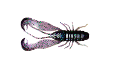 Picture of #LMAB Finesse Filet Craw, 10cm (3-pack) Purple Rave