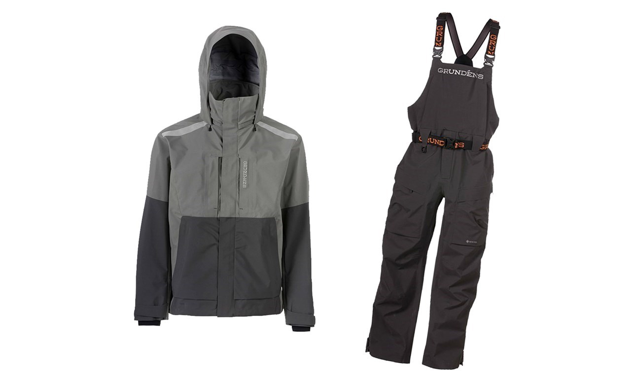 Fall Winter Fishing Clothing set Grundens Gambler Gore Tex