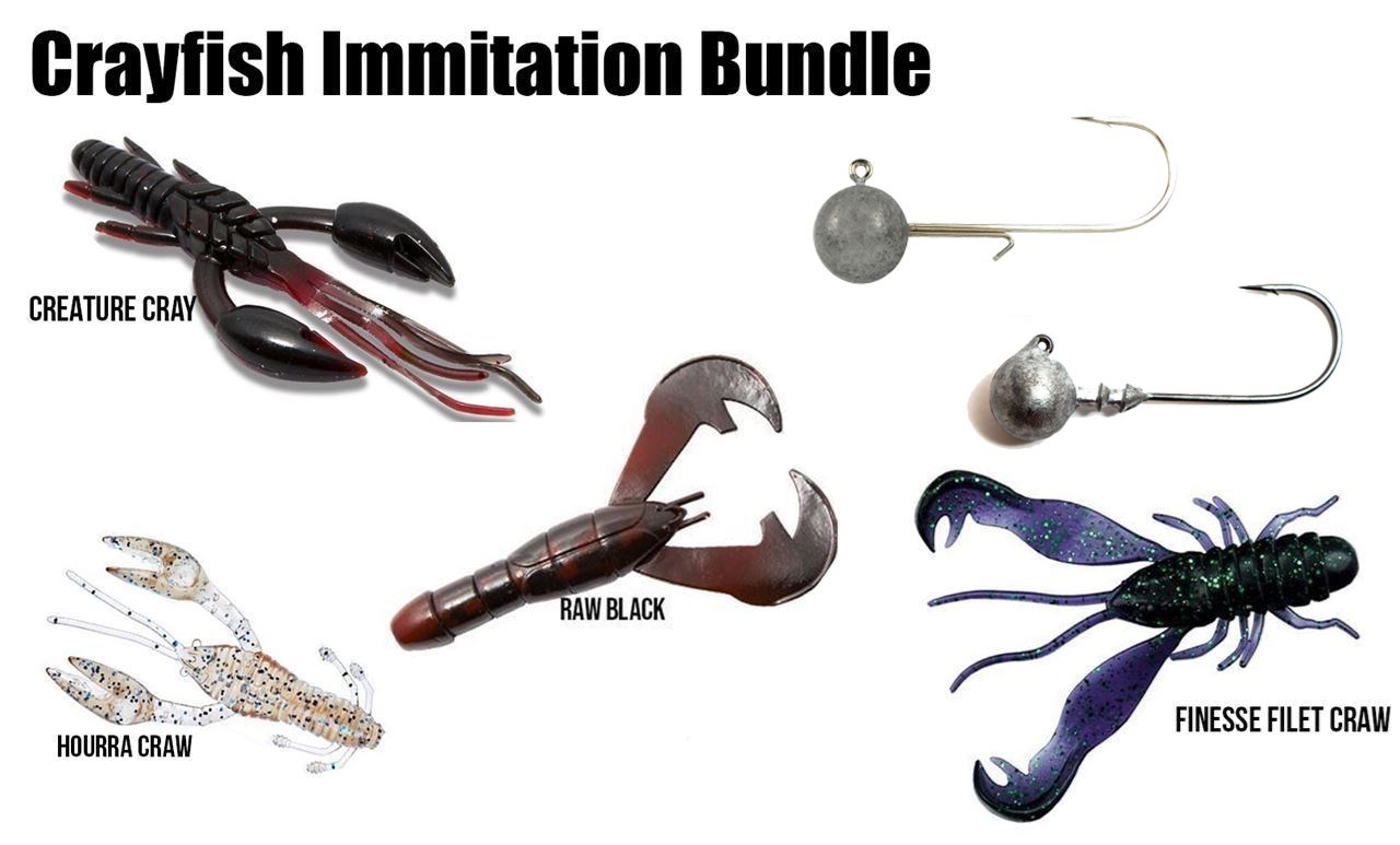 Crayfish Immitation Bundle (Creaturebaits) - Kanalgratis