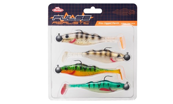 Bild på Berkley Pulse Realistic Perch jiggkit 4-pack