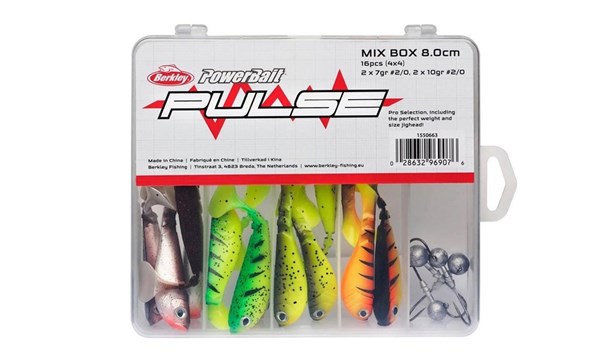 Picture of Berkley Pulse Shad Box 8cm with Jigheads