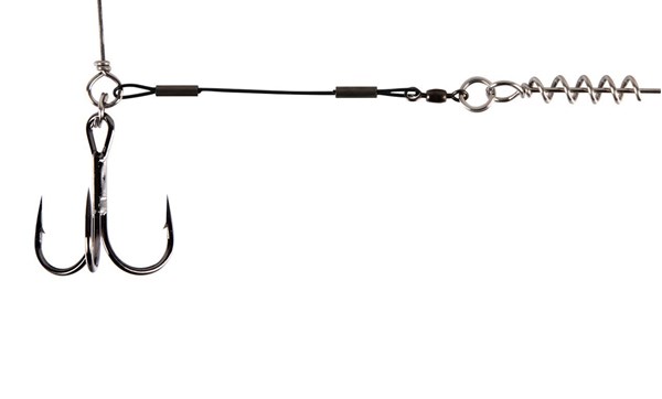 Bild på CWC Titanium Stinger, 50lb Junior Single 1/0 - 1pcs