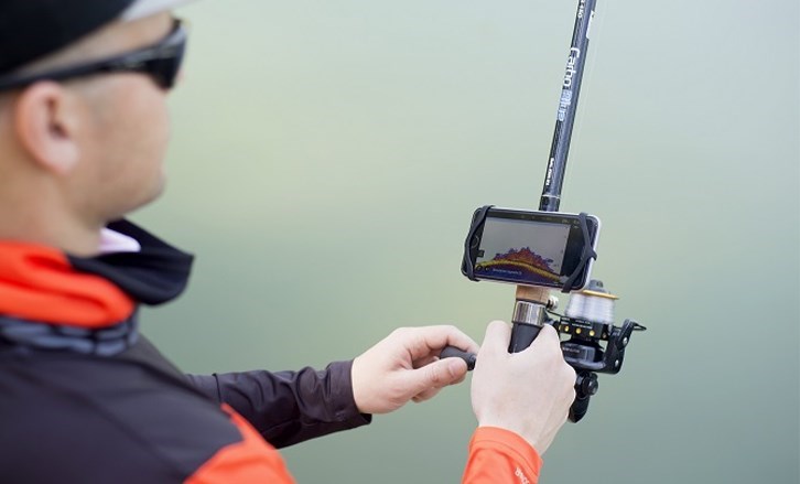 Picture of Deeper Smartphone Mount for Any Fishing Rod