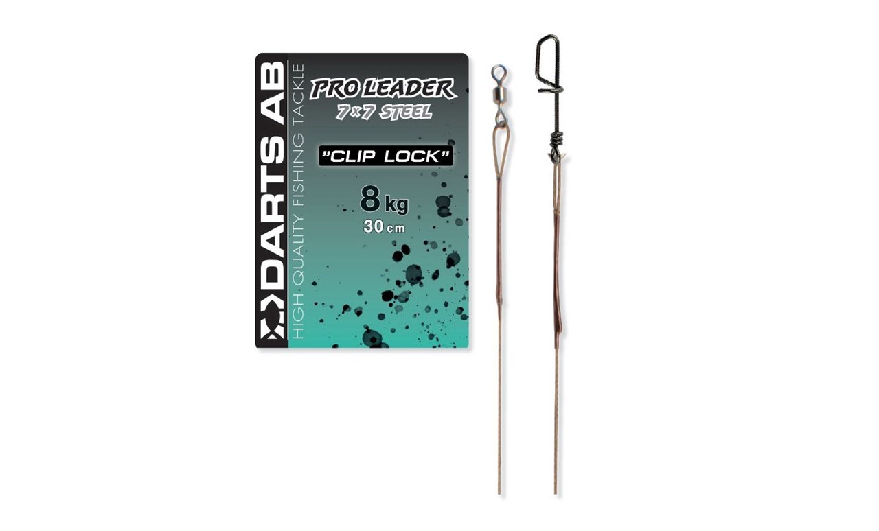 Picture of Darts Microtafs "Clip Lock" 8kg 30cm 2-pack