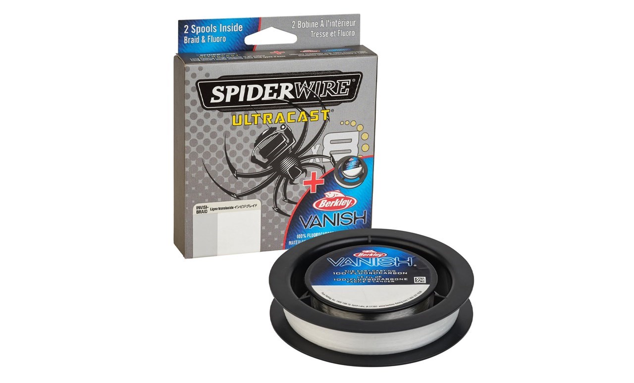 Picture of Spiderwire 8, Vanish Dual Spool 150m braided Line